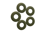 Fuerza de alta resistencia PTFE verde Ring Gasket With Copper Filler para el vendaje de los pistones