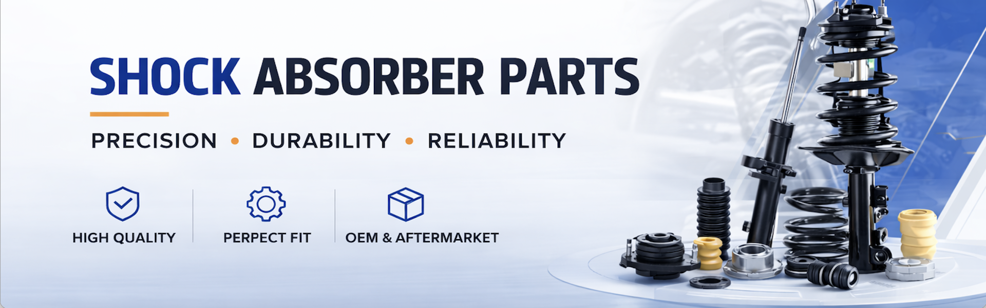 calidad Piezas del amortiguador de choque fábrica