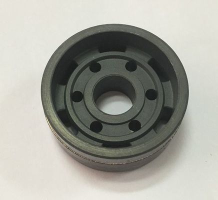 pistón del amortiguador de choque de la precisión de 40m m con la banda de acero de la capa de Ring Of PTFE en el OD
