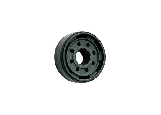 Pistón de absorción de choques de diseño de labio alargado con bandas de PTFE para aplicaciones industriales