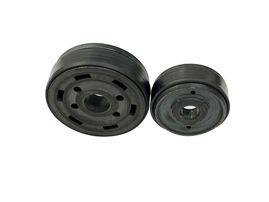 Pistón de choque negro con tratamiento de vapor para una absorción de choque superior