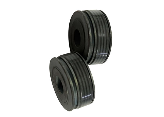 Pistón sinterizador de choque de banda Fe C Cu PTFE con tecnología de tratamiento de vapor