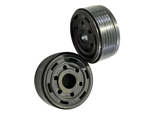 Pistón de absorción de choques Fe C Cu tratado con vapor negro para suspensión automotriz