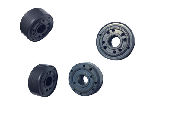 El pistón llenado del choque de las bandas de PTFE inclinó los agujeros flúidos 32m m para el coche Front Shock