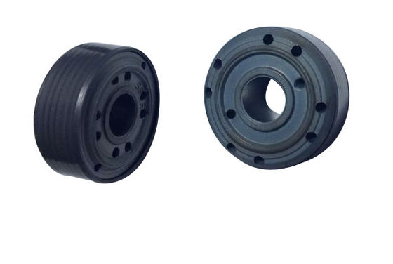 El pistón llenado del choque de las bandas de PTFE inclinó los agujeros flúidos 32m m para el coche Front Shock